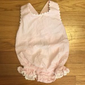 Posh Originals Seersucker Sunsuit